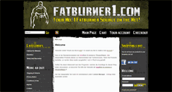 Desktop Screenshot of fatburner-1.com