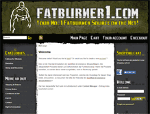 Tablet Screenshot of fatburner-1.com